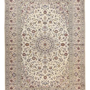 Tapete persa - Keshan - 350 x 246 cm - bege