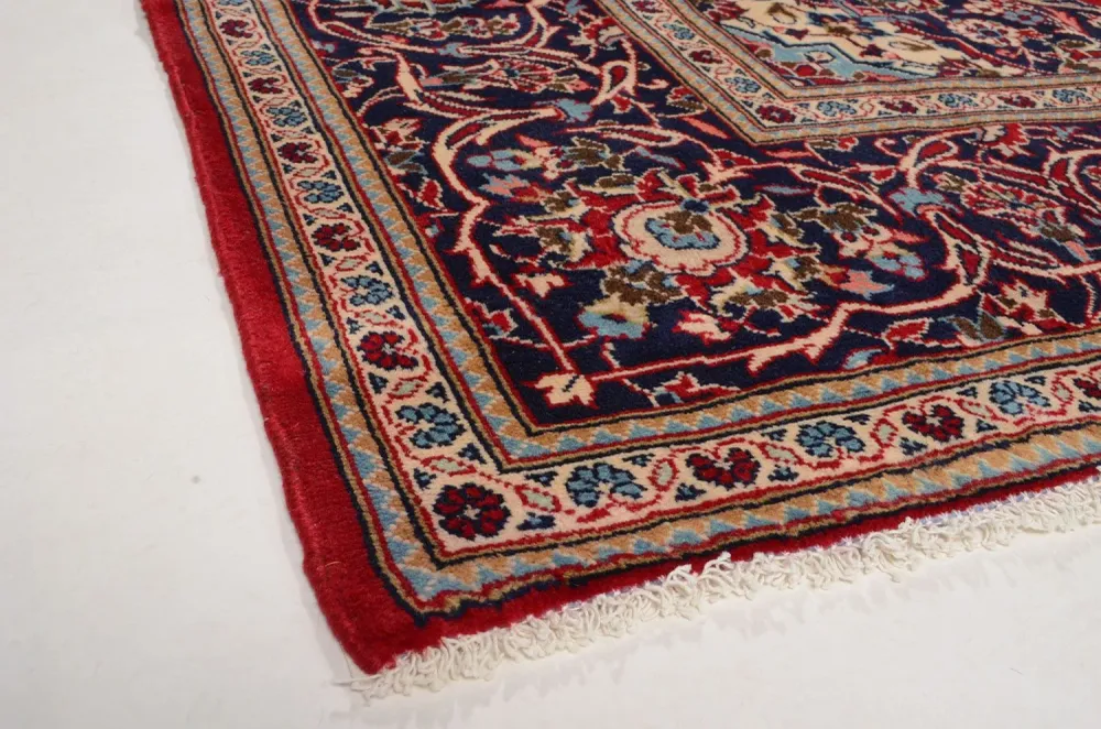 Tapete persa - Keshan - 351 x 239 cm - vermelho