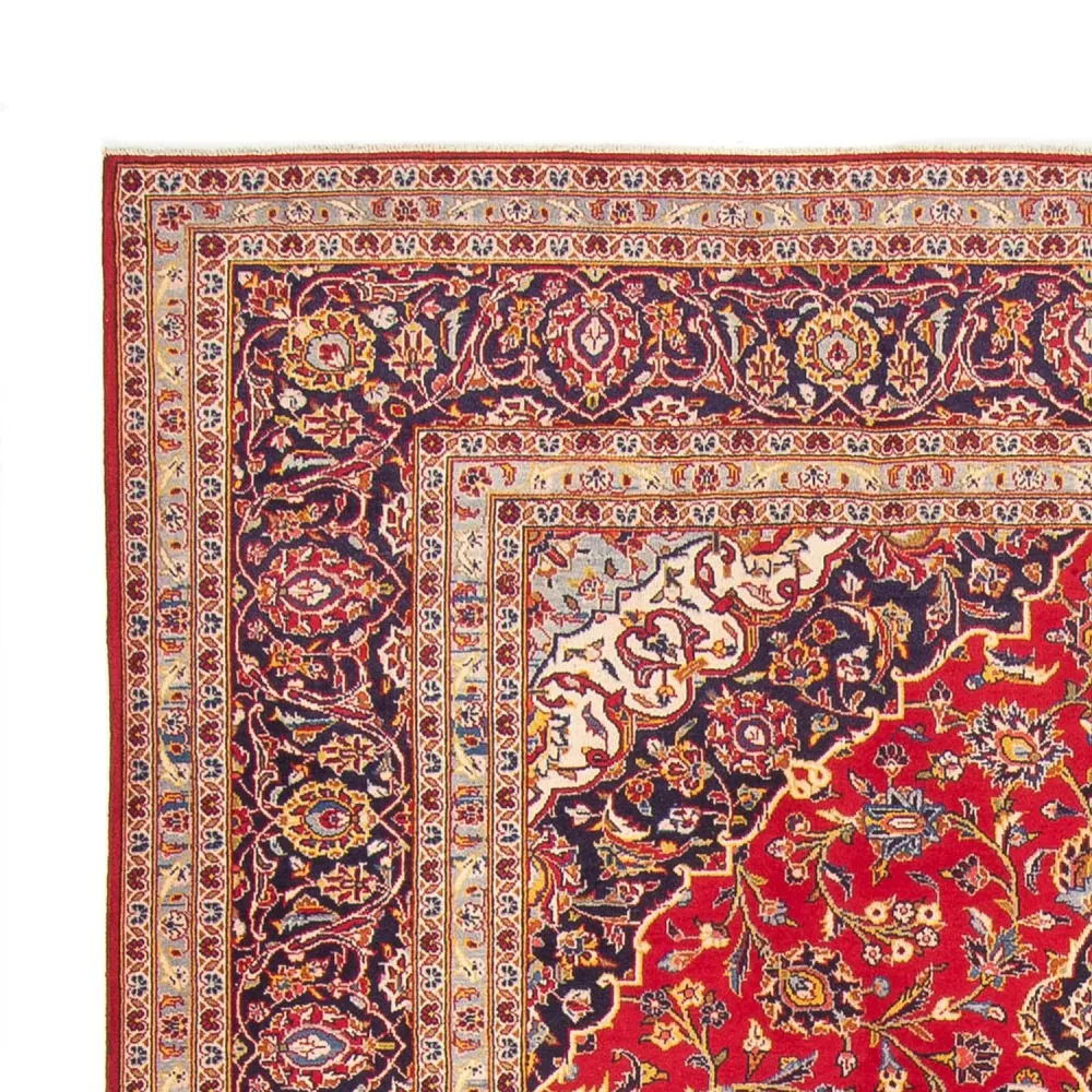 Tapete persa - Keshan - 352 x 245 cm - vermelho