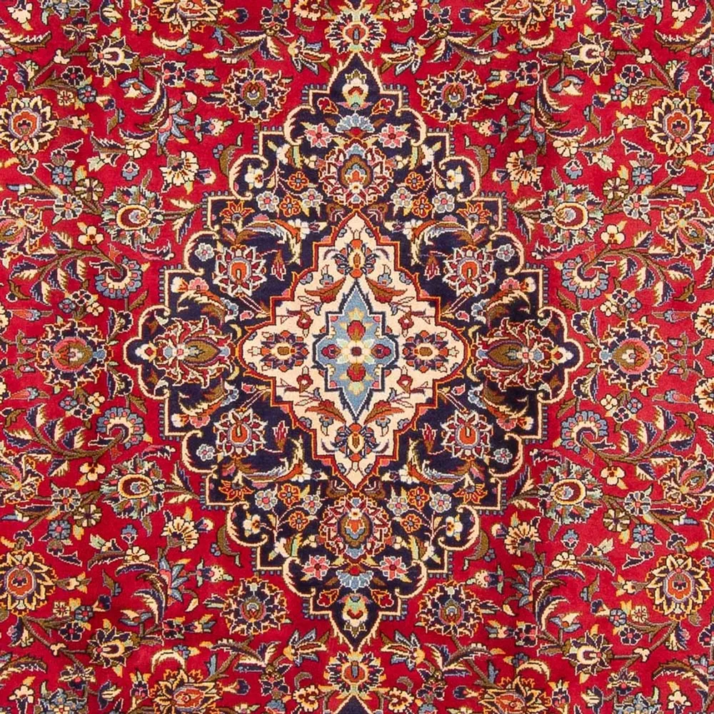 Tapete persa - Keshan - 355 x 255 cm - ferrugem