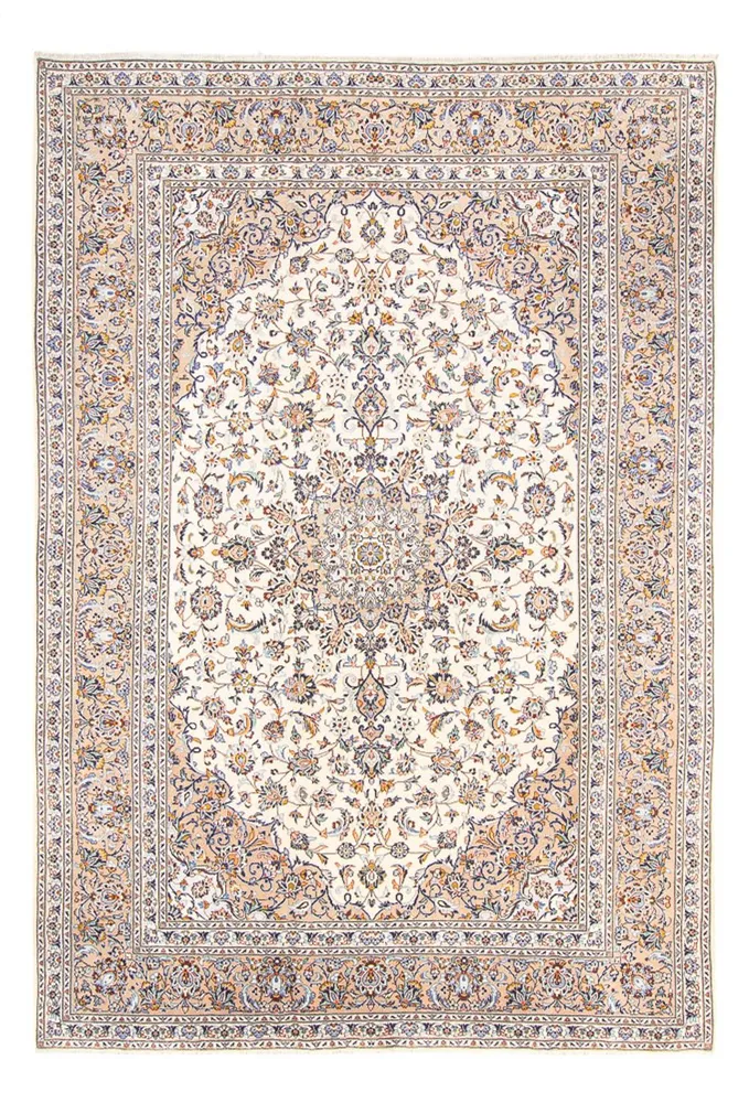 Tapete persa - Keshan - 356 x 240 cm - creme
