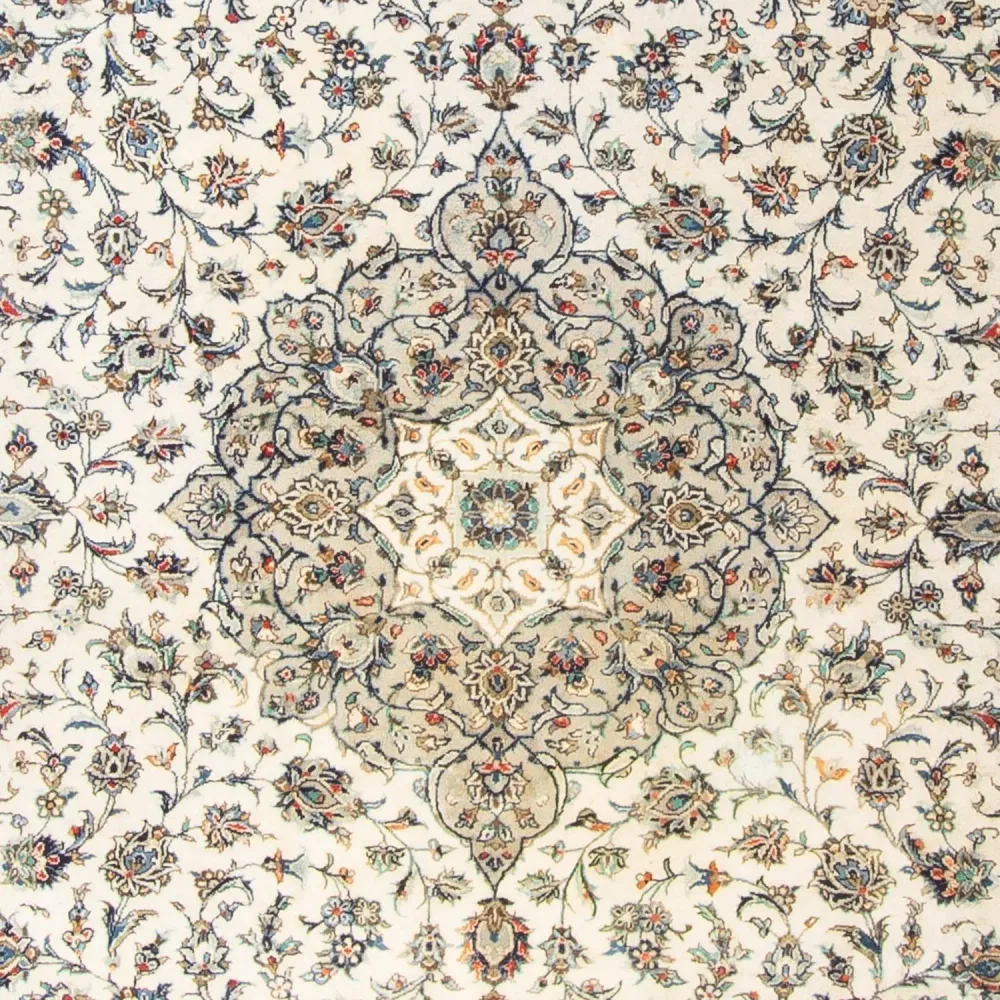 Tapete persa - Keshan - 356 x 250 cm - bege