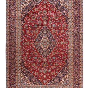 Tapete persa - Keshan - 358 x 240 cm - vermelho