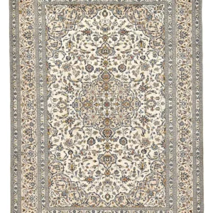 Tapete persa - Keshan - 360 x 246 cm - bege claro