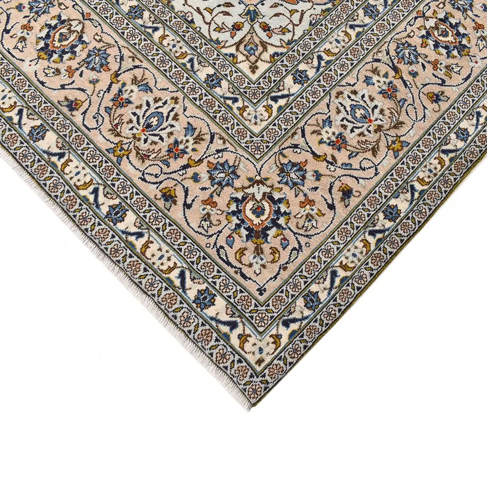 Tapete persa - Keshan - 360 x 246 cm - bege claro