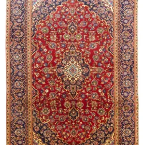 Tapete persa - Keshan - 361 x 244 cm - vermelho