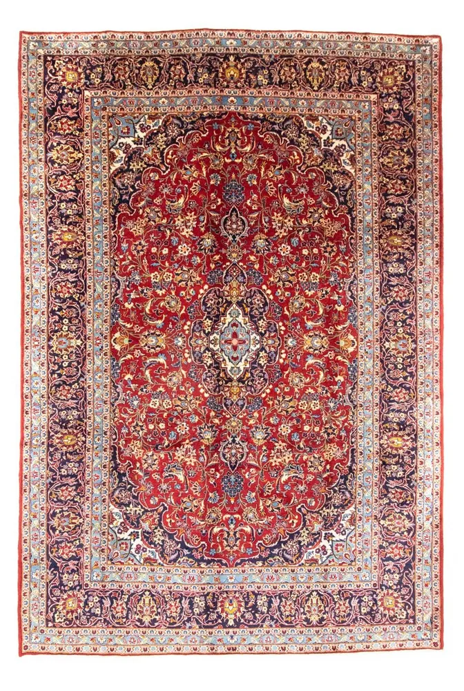 Tapete persa - Keshan - 362 x 250 cm - vermelho