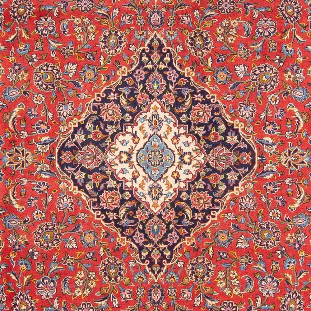 Tapete persa - Keshan - 362 x 252 cm - vermelho