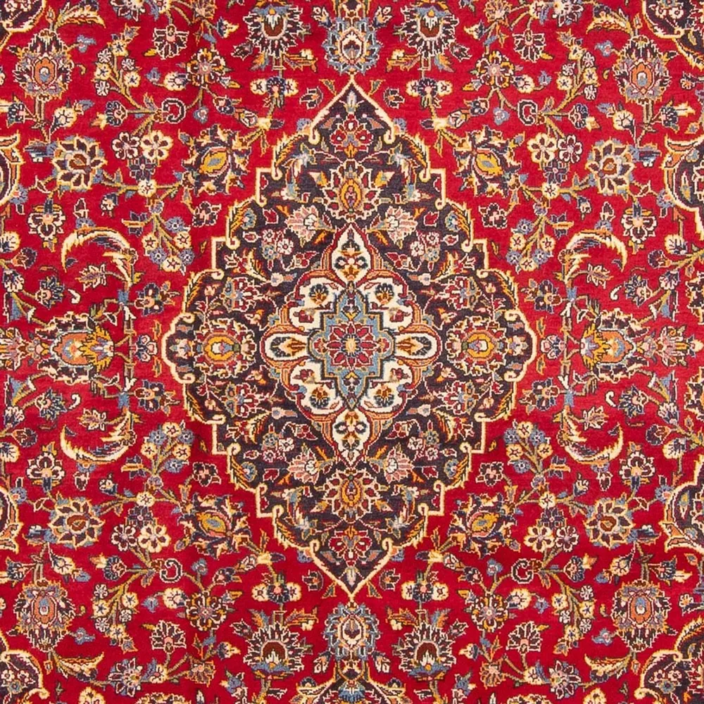 Tapete persa - Keshan - 366 x 250 cm - vermelho