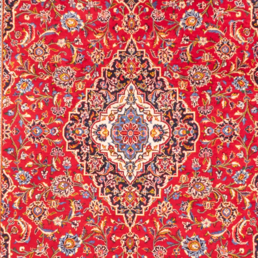 Tapete persa - Keshan - 380 x 242 cm - vermelho