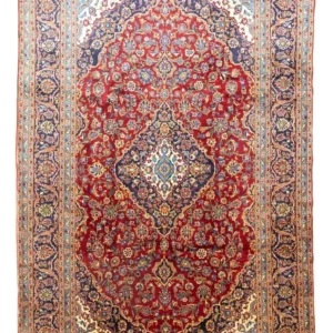 Tapete persa - Keshan - 383 x 246 cm - vermelho