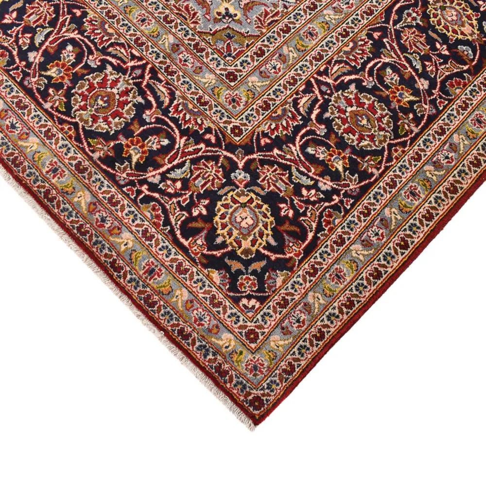 Tapete persa - Keshan - 392 x 293 cm - vermelho