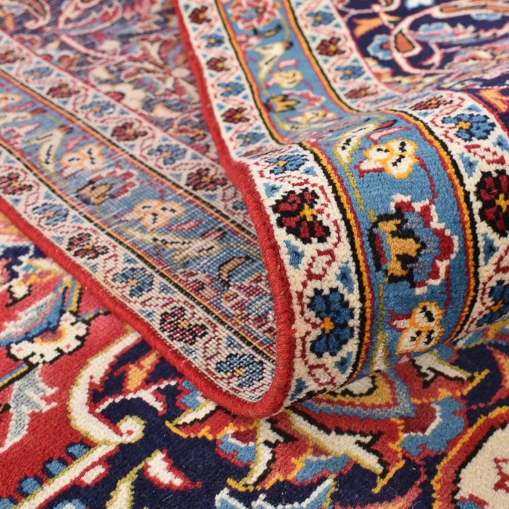 Tapete persa - Keshan - 394 x 249 cm - vermelho