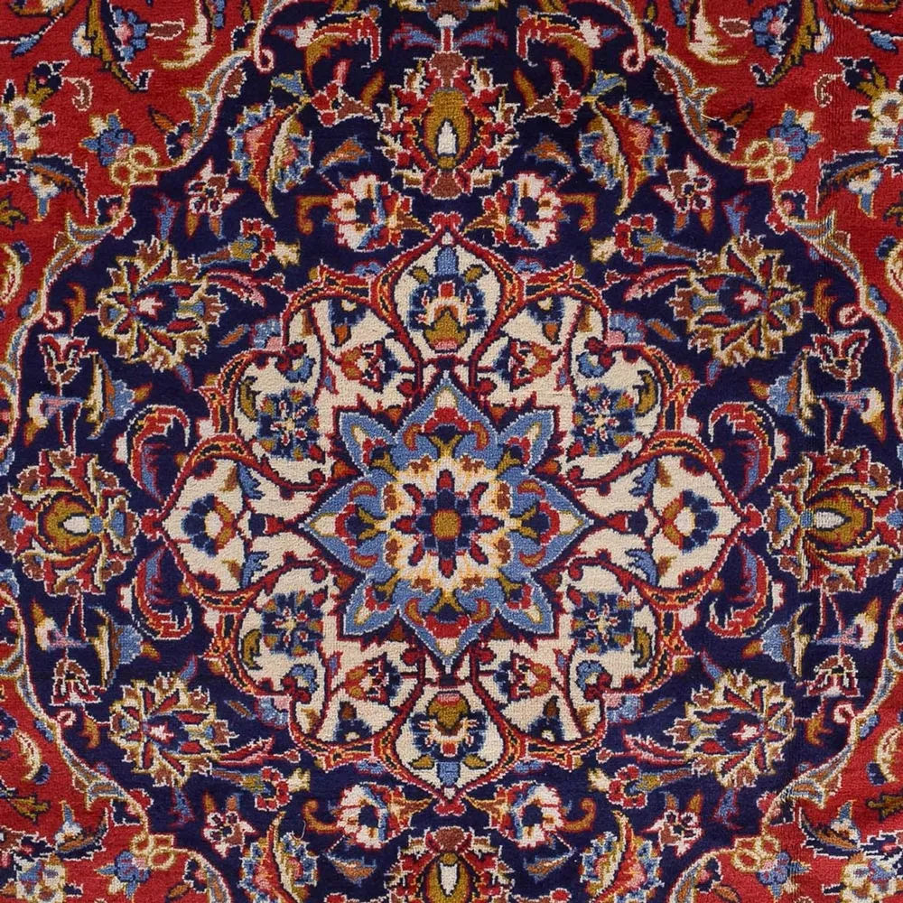 Tapete persa - Keshan - 487 x 300 cm - vermelho