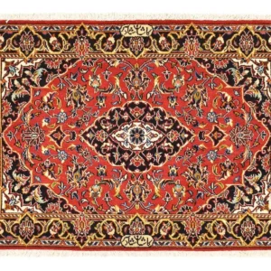 Tapete persa - Keshan - 98 x 70 cm - vermelho