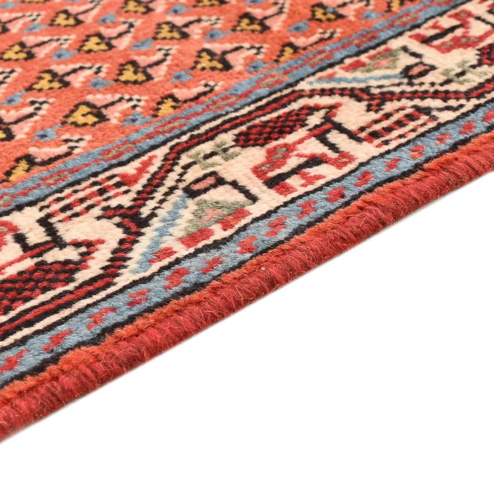 Tapete Persa - Mir - 125 x 66 cm - ferrugem