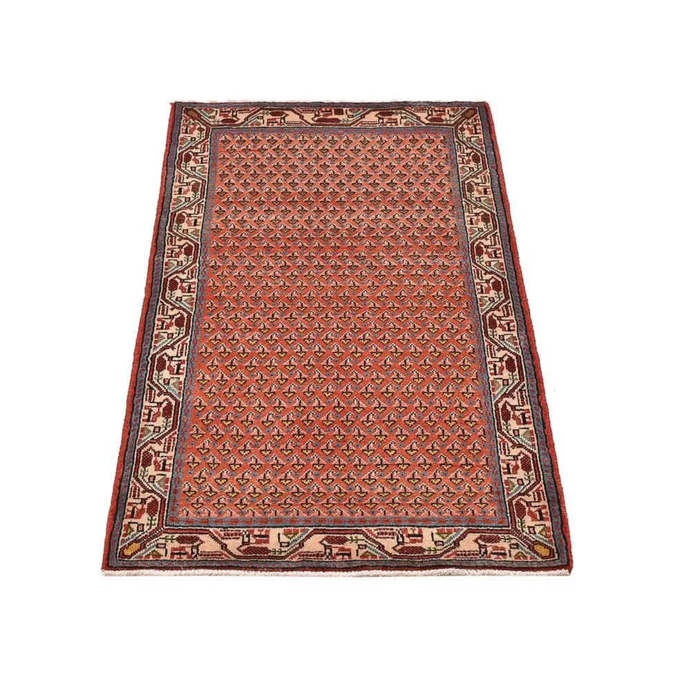 Tapete Persa - Mir - 125 x 66 cm - ferrugem