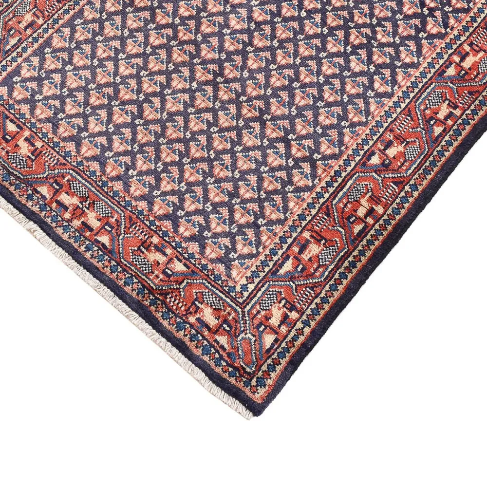 Tapete Persa - Mir - 129 x 63 cm - vermelho escuro