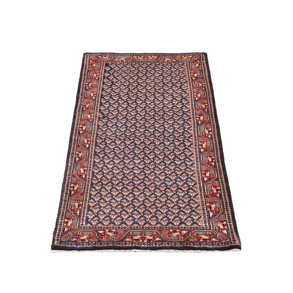 Tapete Persa - Mir - 129 x 63 cm - vermelho escuro