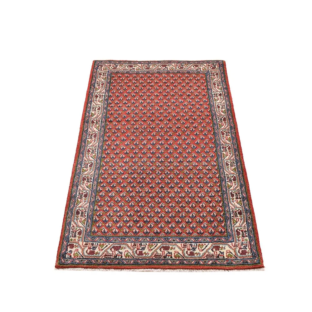 Tapete Persa - Mir - 132 x 69 cm - vermelho escuro