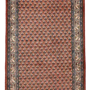 Tapete Persa - Mir - 139 x 68 cm - vermelho escuro