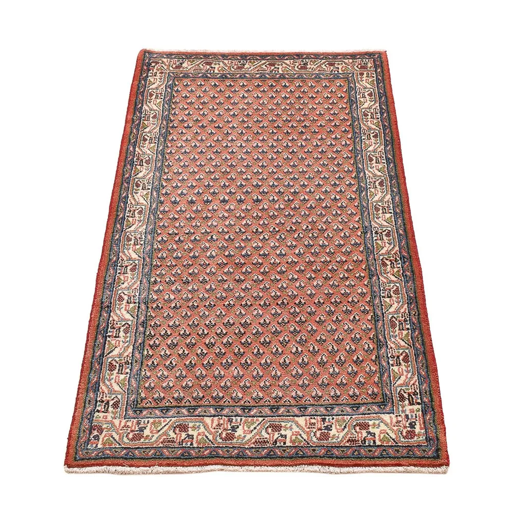 Tapete Persa - Mir - 139 x 68 cm - vermelho escuro
