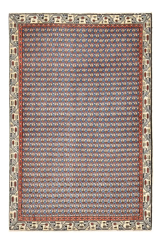 Tapete Persa - Mir - 145 x 94 cm - azul-mar
