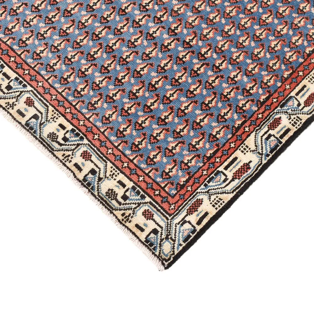 Tapete Persa - Mir - 145 x 94 cm - azul-mar