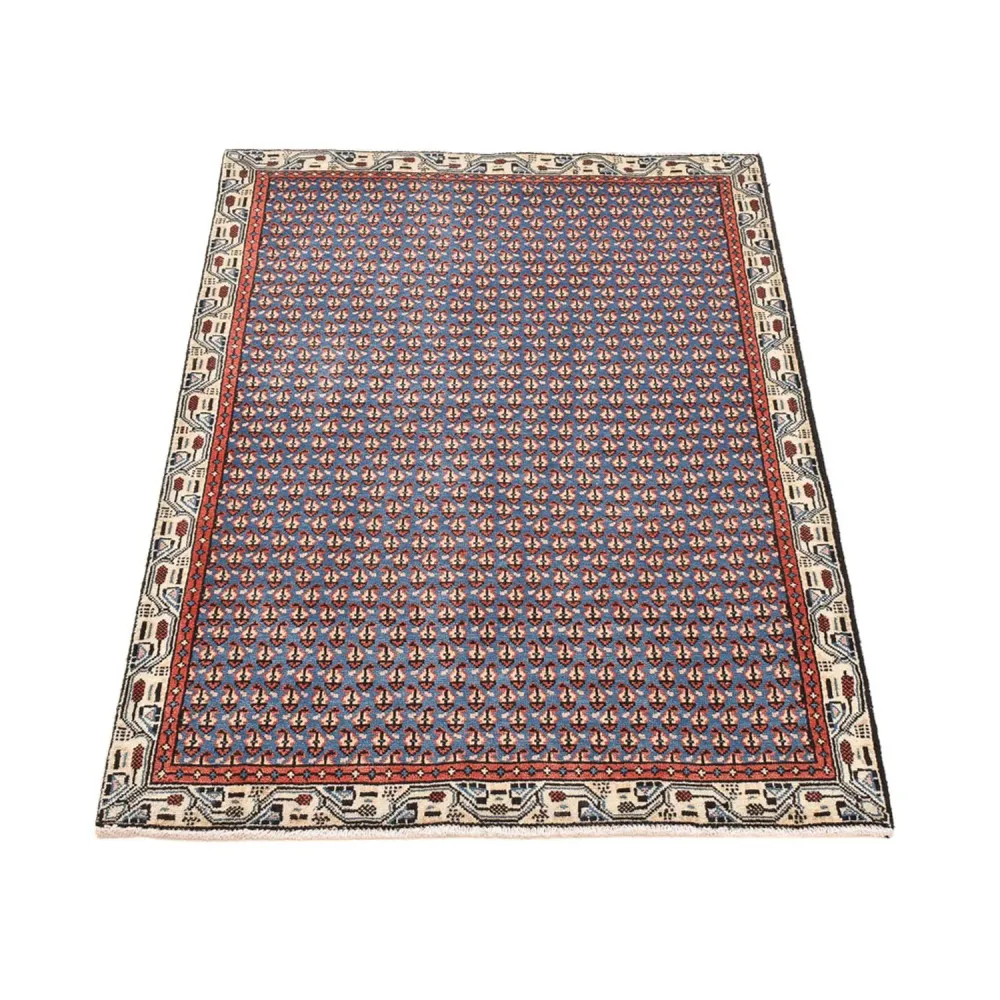 Tapete Persa - Mir - 145 x 94 cm - azul-mar