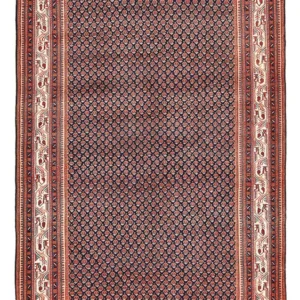 Tapete Persa - Mir - 295 x 188 cm - vermelho escuro