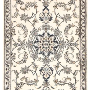 Tapete Persa - Nain - 137 x 87 cm - bege claro