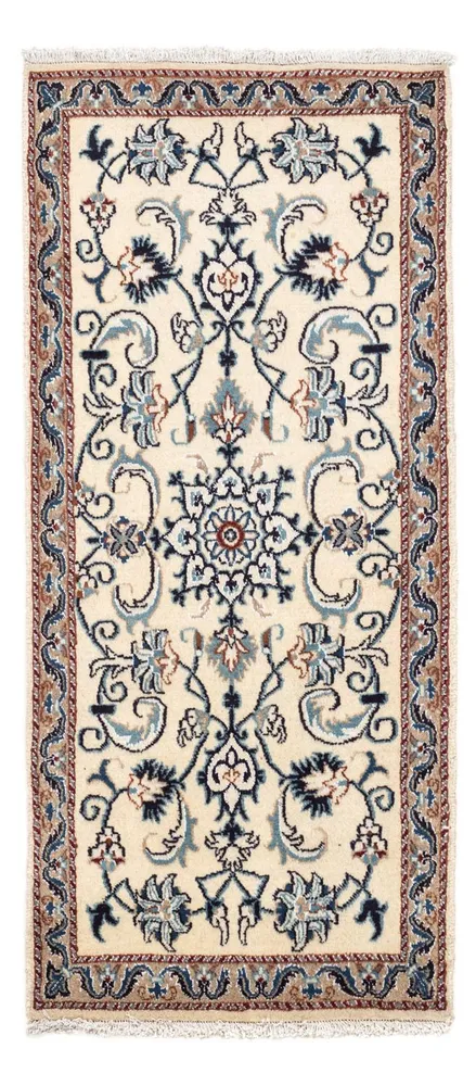 Tapete Persa - Nain - 138 x 66 cm - bege
