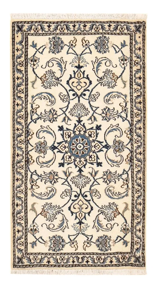 Tapete Persa - Nain - 139 x 73 cm - creme