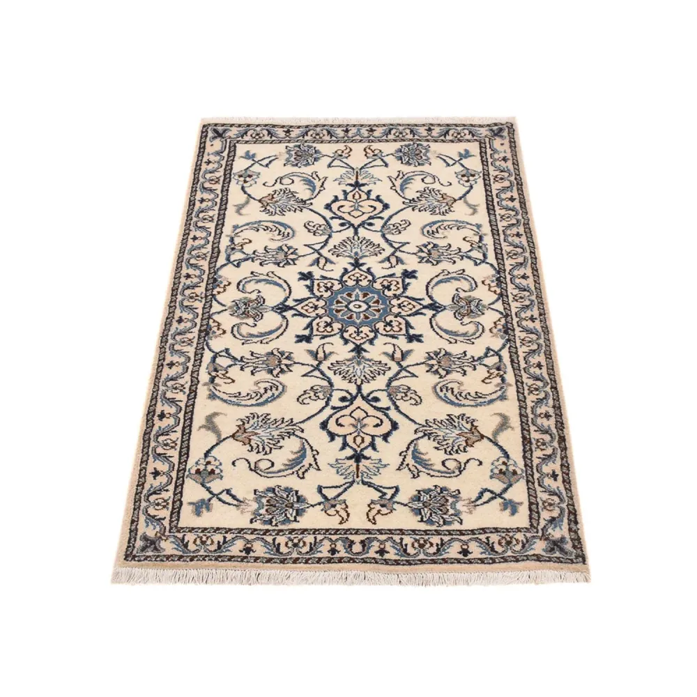 Tapete Persa - Nain - 139 x 73 cm - creme
