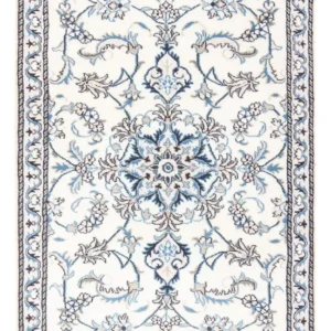 Tapete Persa - Nain - 140 x 90 cm - prata