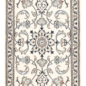 Tapete Persa - Nain - 143 x 70 cm - azul claro