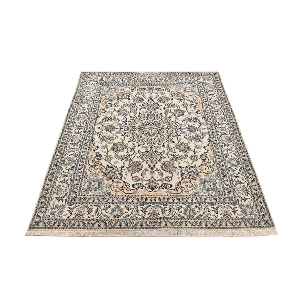 Tapete Persa - Nain - 193 x 145 cm - bege claro