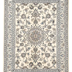 Tapete Persa - Nain - 195 x 150 cm - bege claro