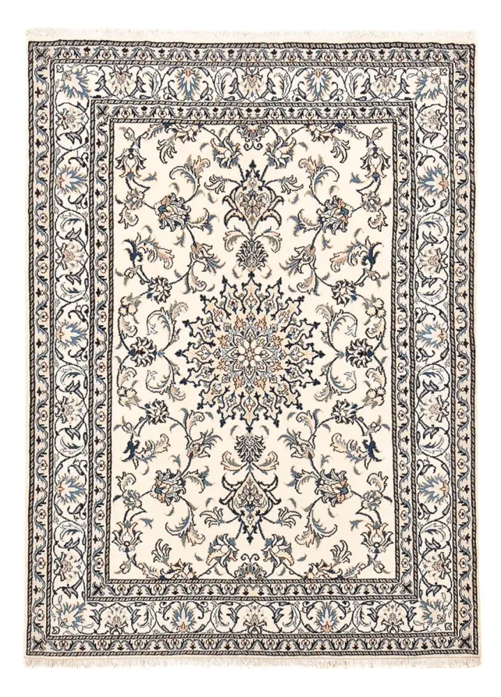 Tapete Persa - Nain - 198 x 143 cm - bege claro