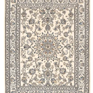 Tapete Persa - Nain - 198 x 147 cm - bege claro