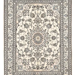 Tapete Persa - Nain - 200 x 148 cm - bege claro