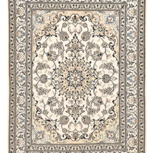 Tapete Persa - Nain - 202 x 149 cm - cinzento