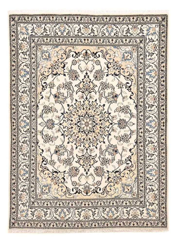Tapete Persa - Nain - 202 x 149 cm - cinzento