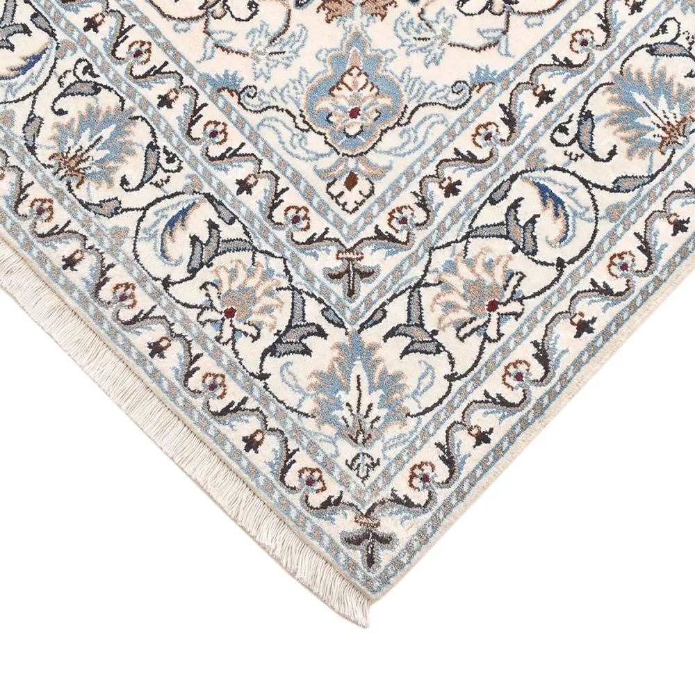 Tapete Persa - Nain - 207 x 149 cm - bege claro