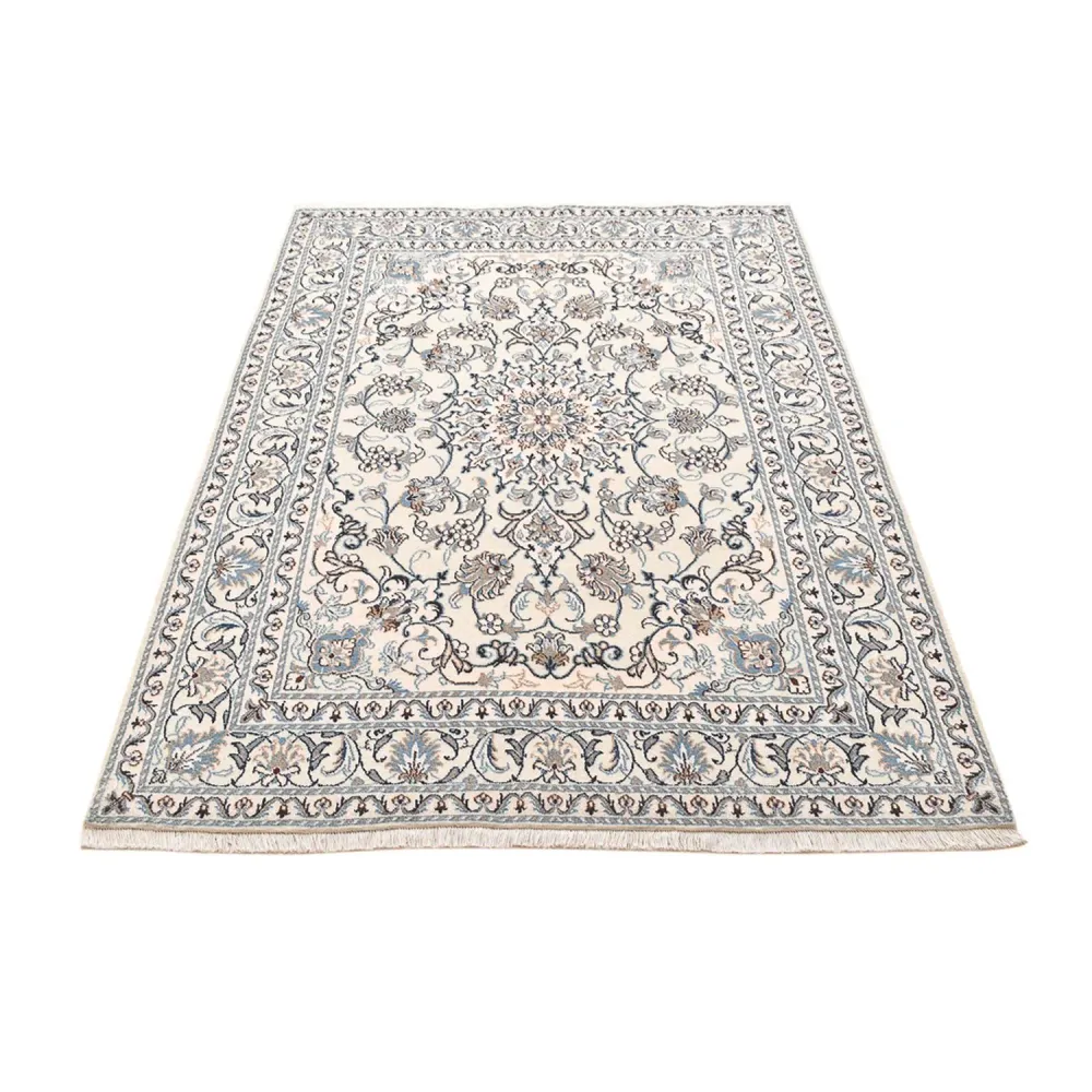 Tapete Persa - Nain - 207 x 149 cm - bege claro