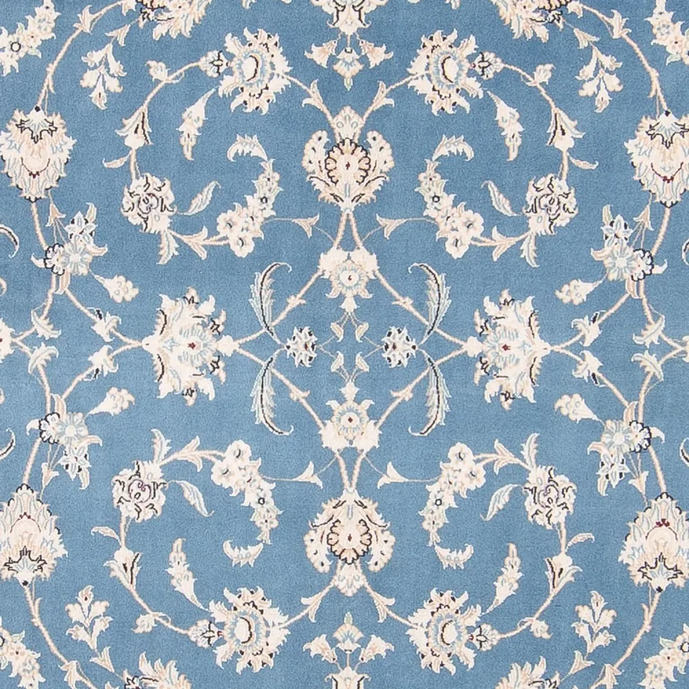 Tapete Persa - Nain - 237 x 170 cm - azul