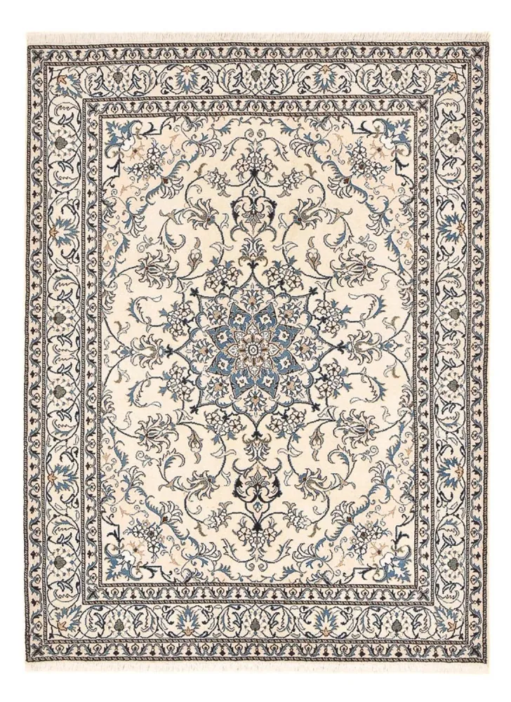Tapete Persa - Nain - 239 x 170 cm - bege claro