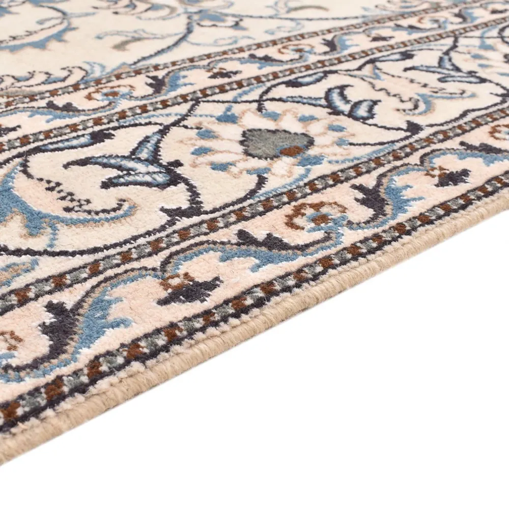 Tapete Persa - Nain - 239 x 170 cm - bege claro