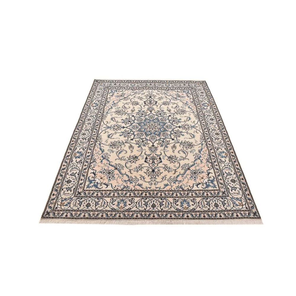 Tapete Persa - Nain - 239 x 170 cm - bege claro