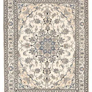 Tapete Persa - Nain - 240 x 168 cm - bege claro